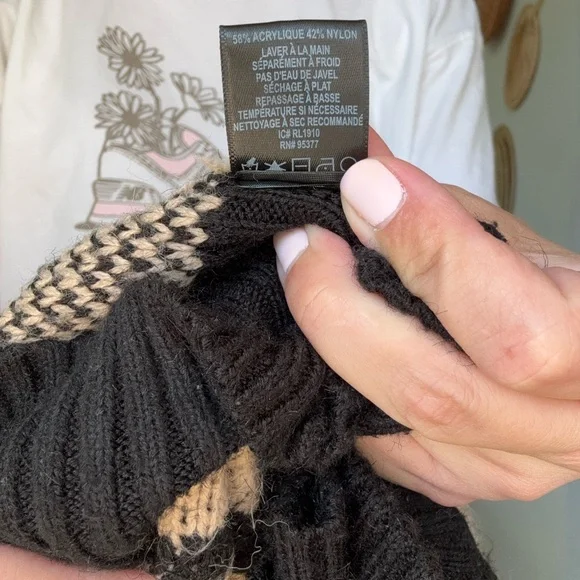 Sanctuary Animal-Print Sweater Size Medium - Picture 8 of 8